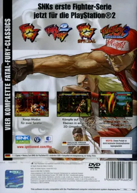 Fatal Fury - Battle Archives Volume 1 box cover back